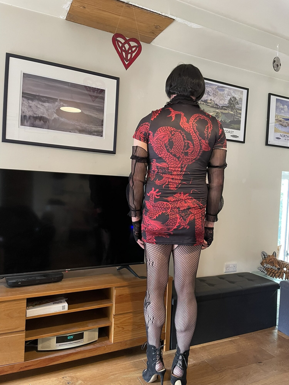 sissy in short dress #13