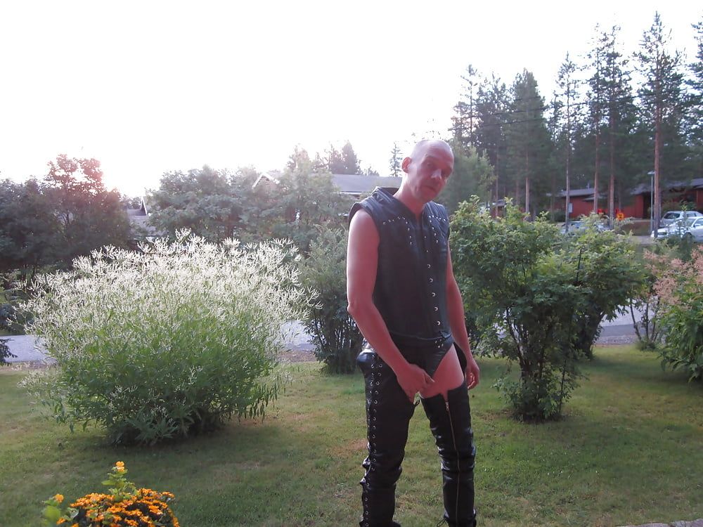 Leather gay from Finland #3
