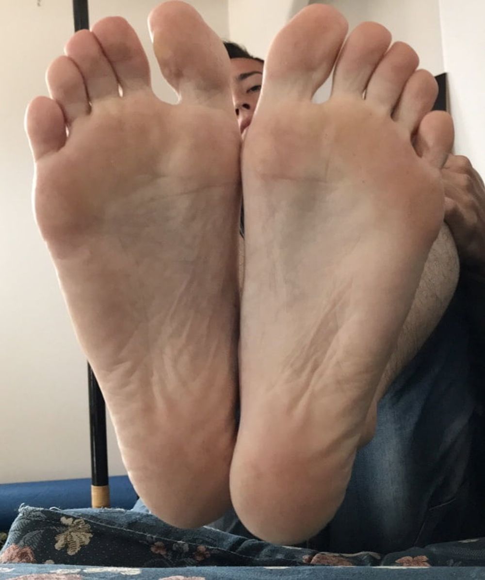 Cock, feet and holes #9