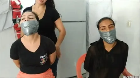 these girls wanted to be strongly gagged by milf selfgags         