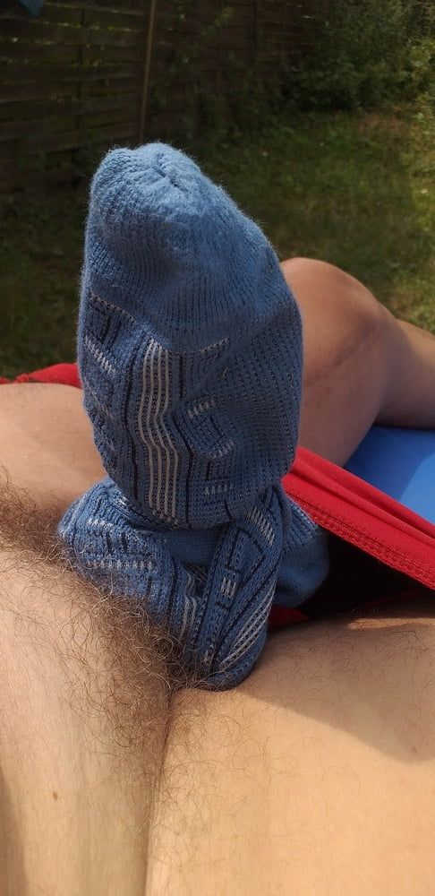 Dick, Socks and my Cum #56