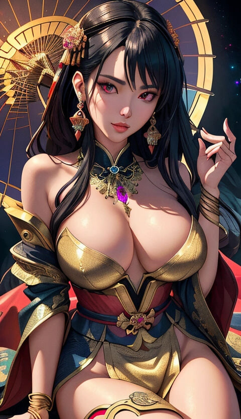 chinese temple (Ai models) #25