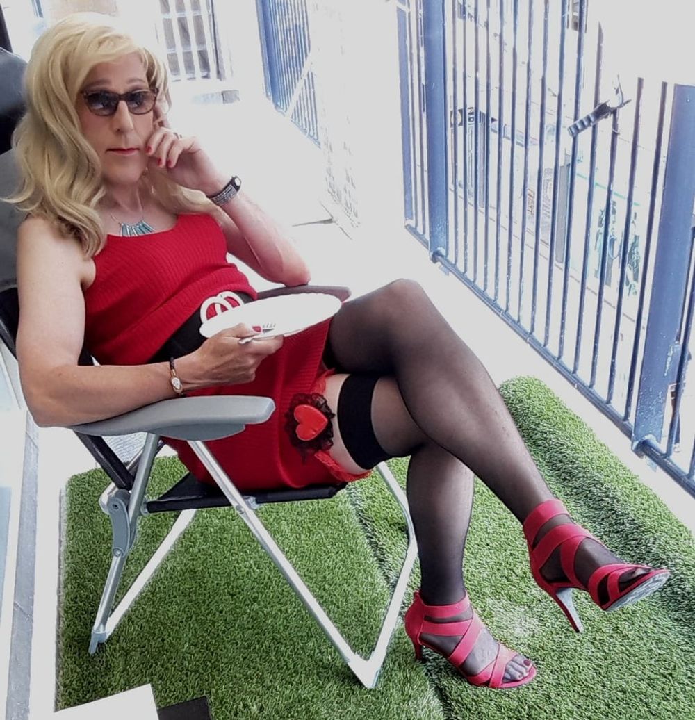 Mrs Samantha, casual shots enjoying life as a Tgirl! #5