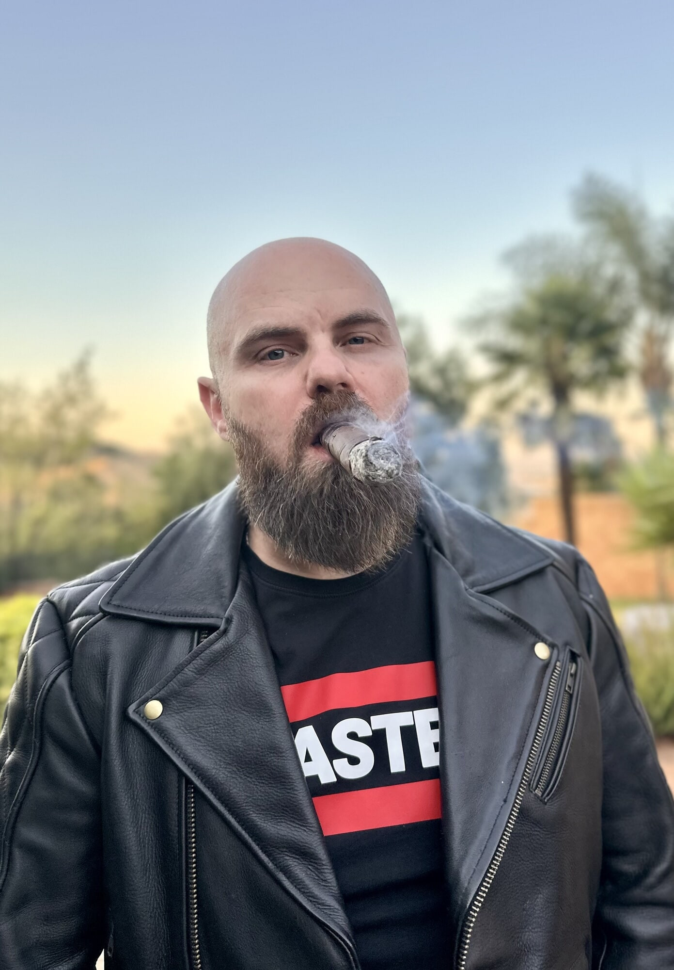 Leather, Cigars, Smoke #6