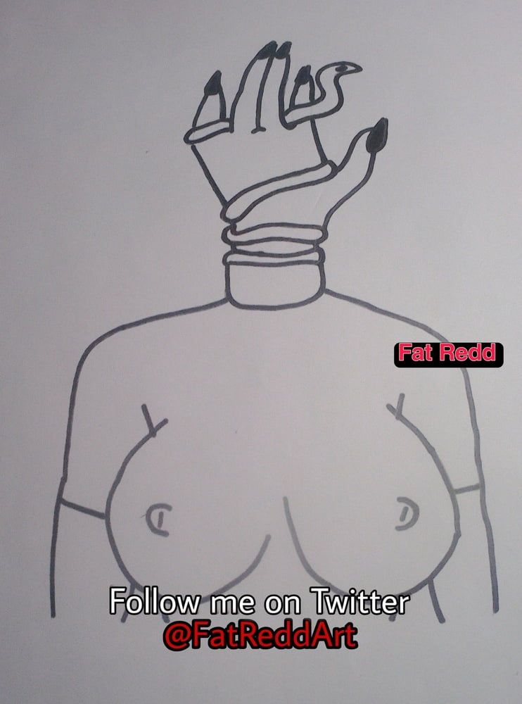 Follow Me on Twitter @FatReddArt #8