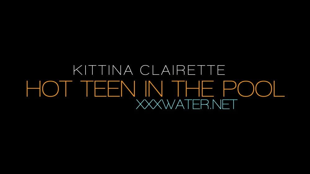 Kittina Clairette Pt.2 UnderWaterShow Pool Erotics