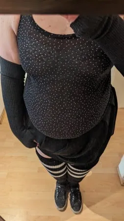 fat sissy has a new outfit         