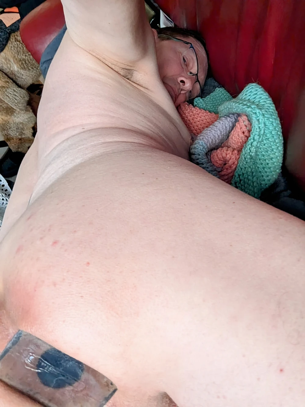 Xl Buttplug in ass