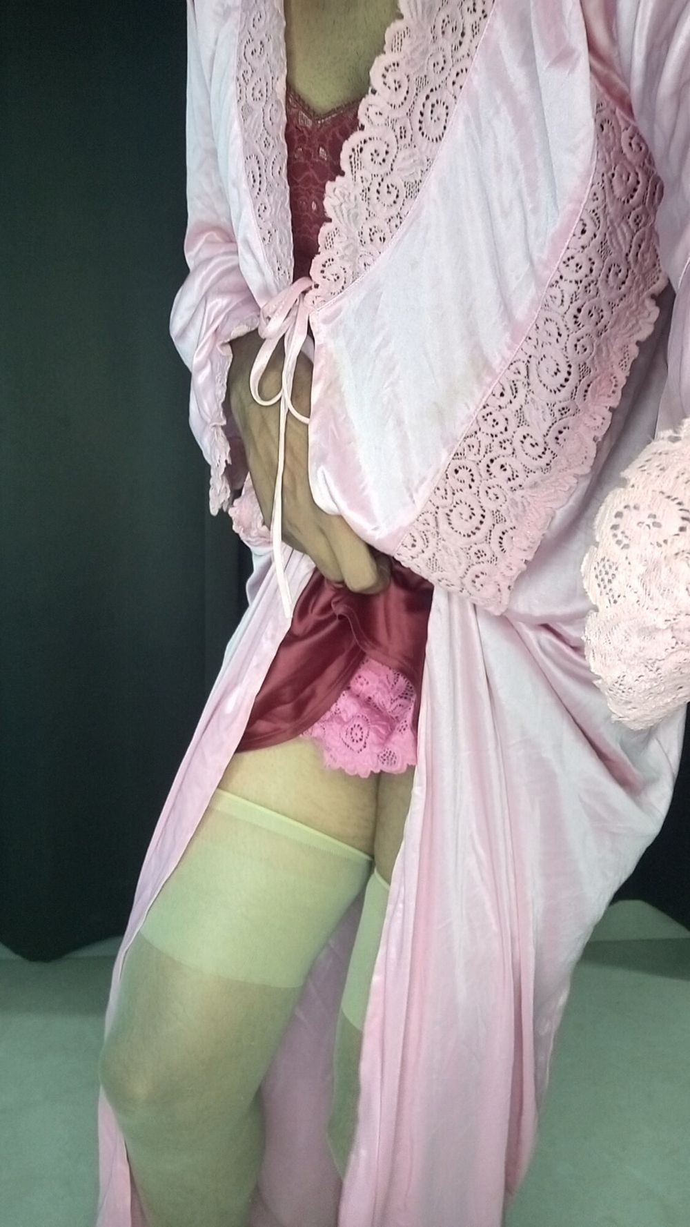 My sexy satin nighty #11