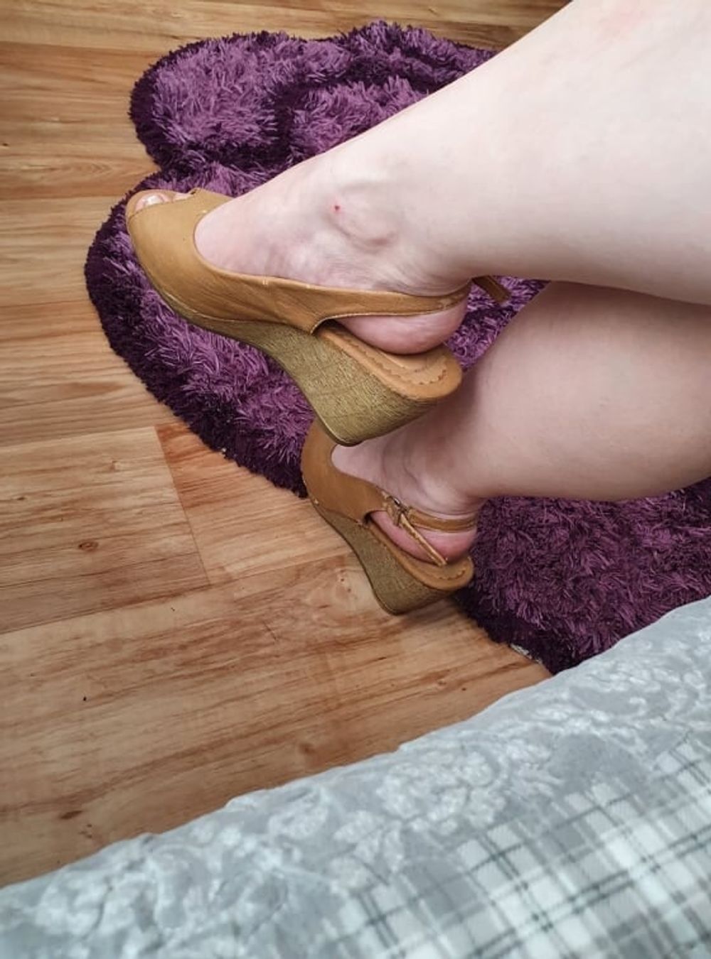 Wedges feet mistress agata #5