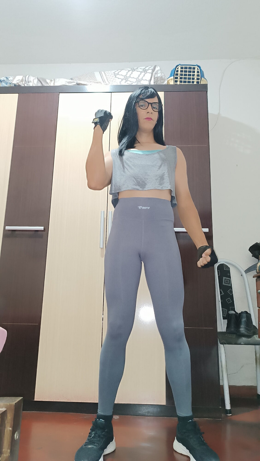 Sakura Nakamura Skinner legging Grey  #24