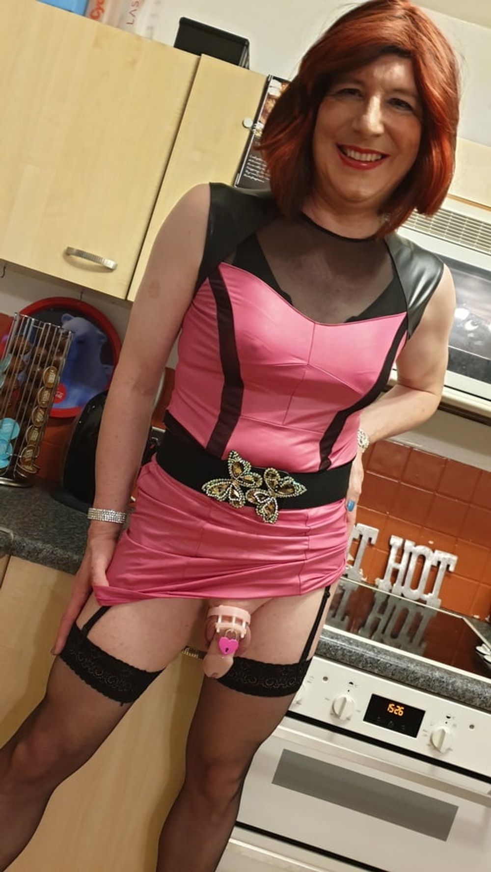 Sissy Lucy is Hot and Horny in the kitchen #23