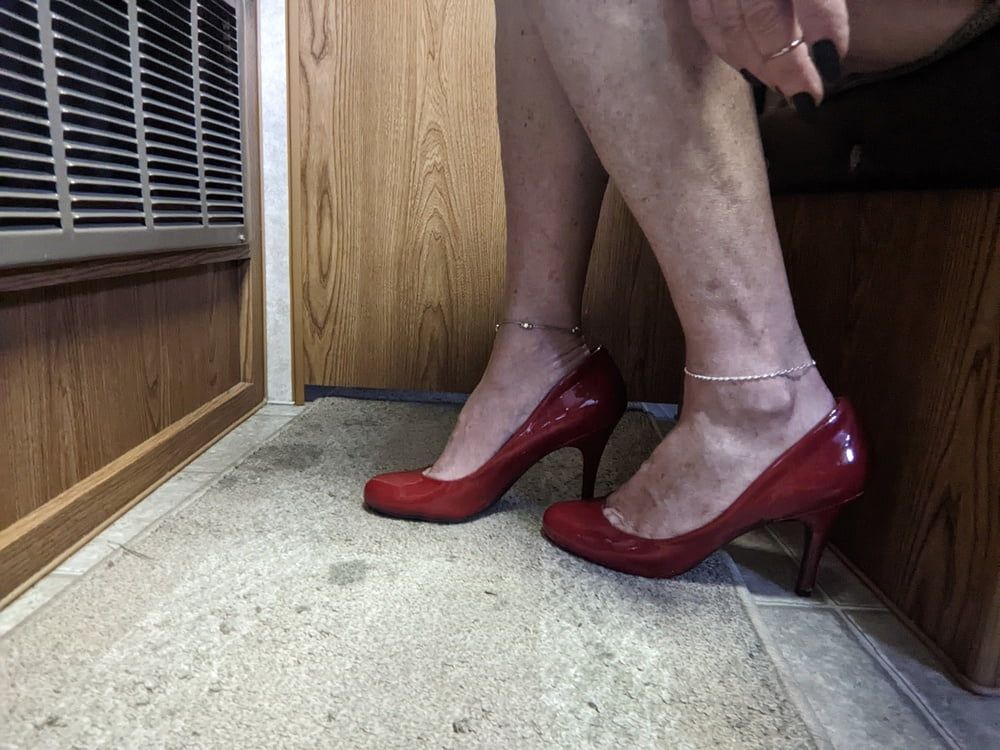 high heels - red pumps #13