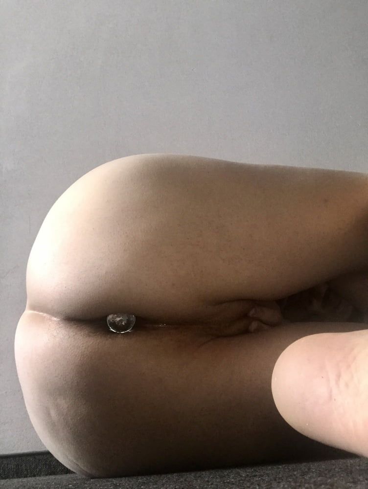 Nude with my butt plug in #13