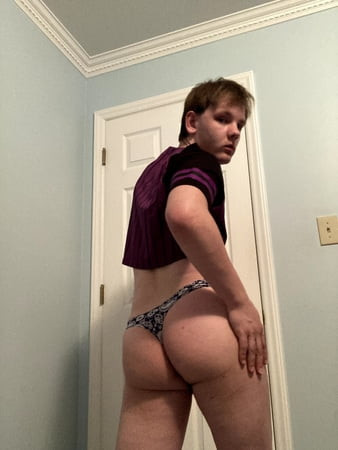 Boy showing off