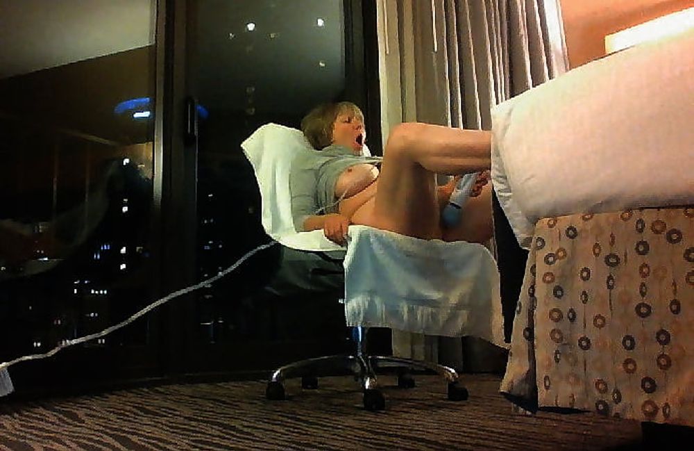 Mom orgasms in hotel window #60