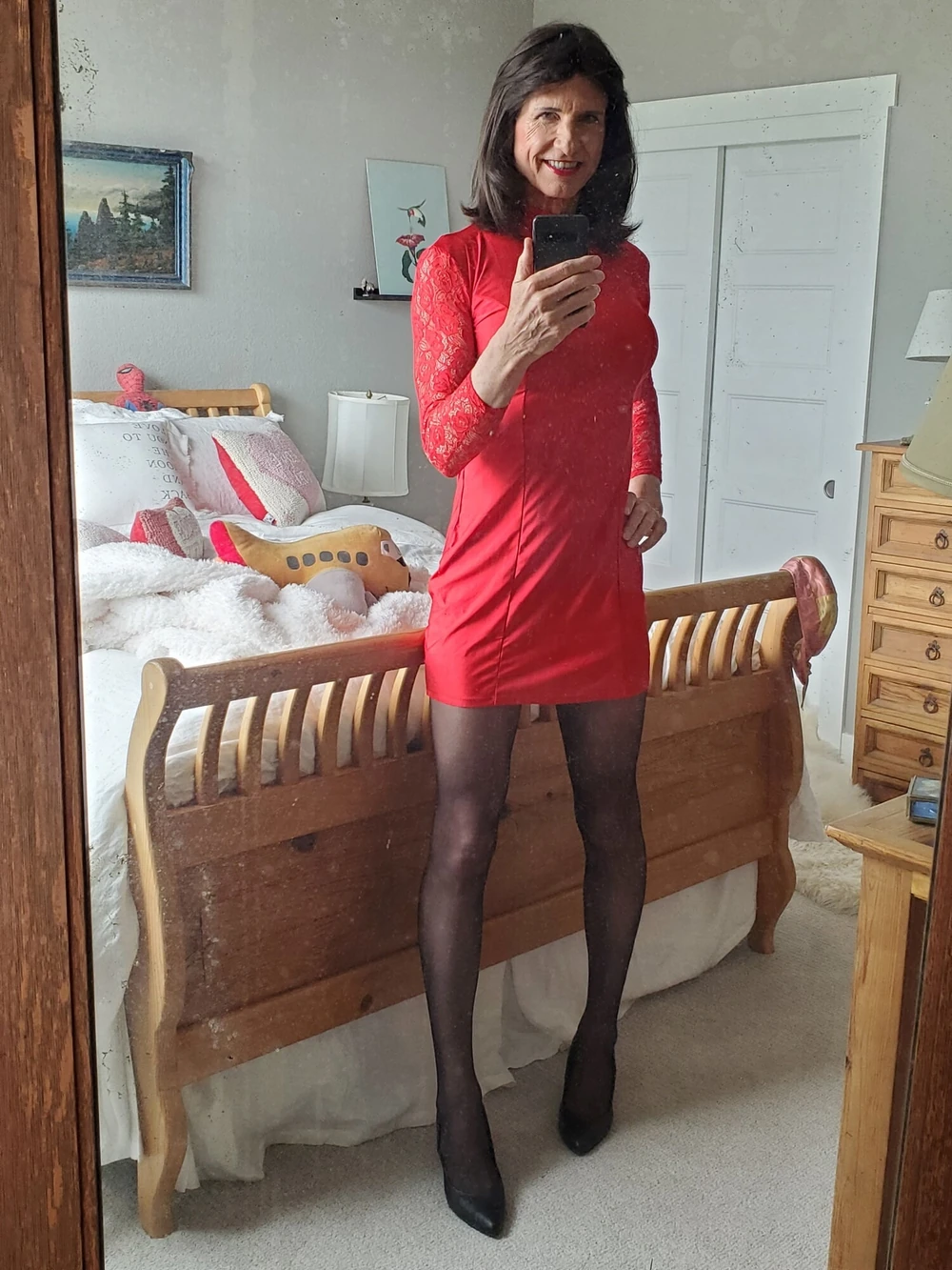 Red dress #3