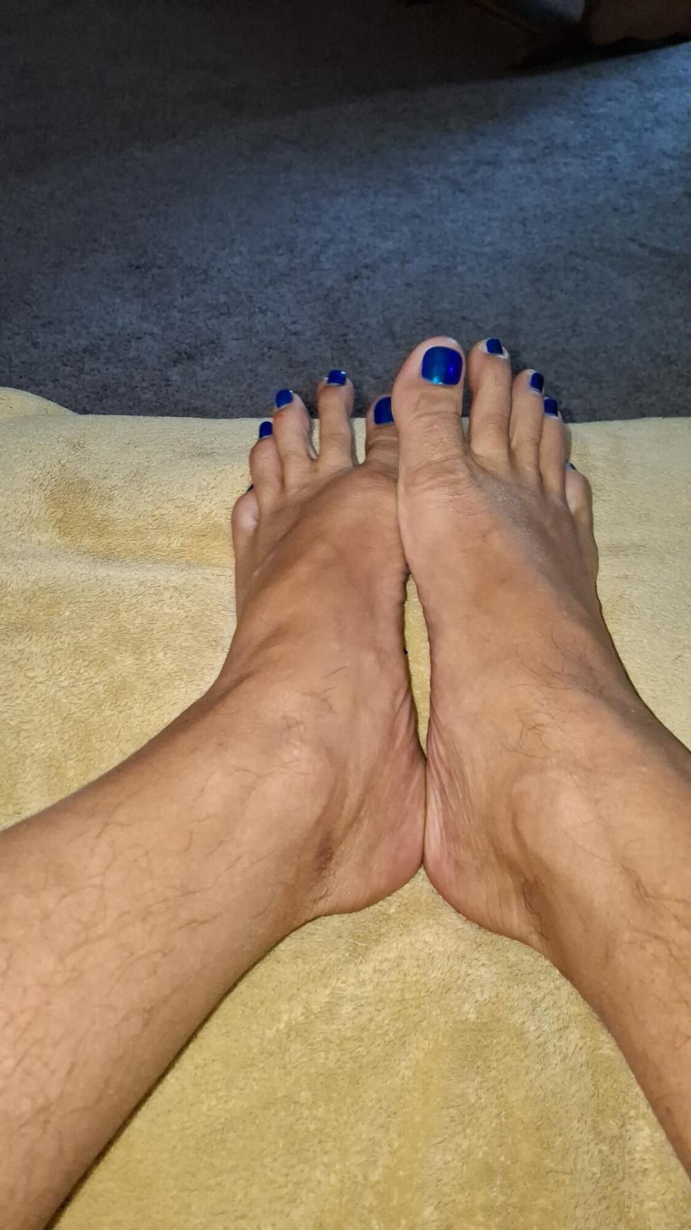 My pedicured toes #4