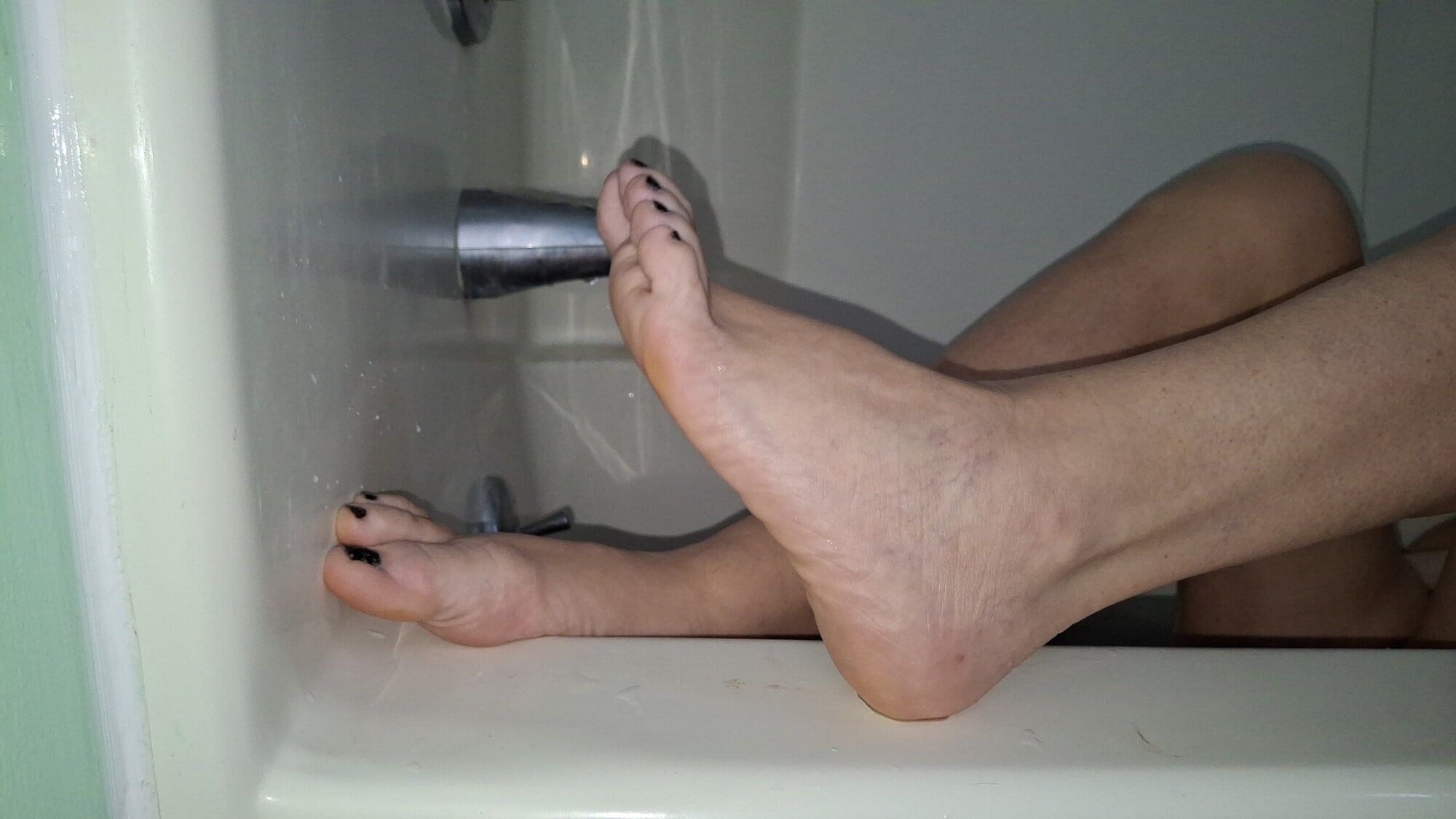 Bath time feet and legs #11