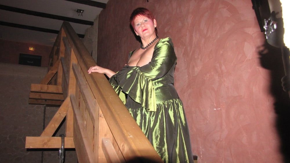 In the green, Cupless Dress #5