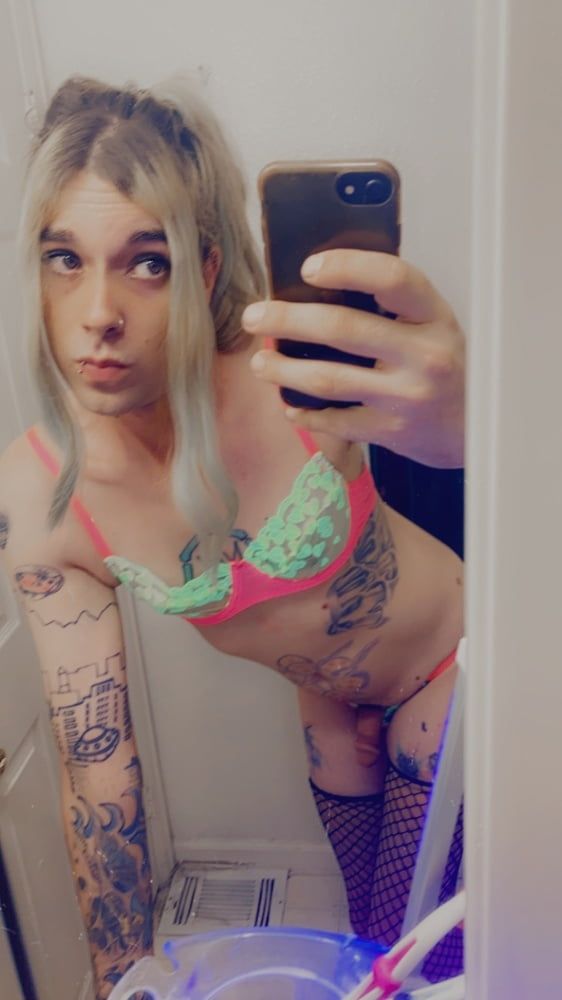 Sexy Feminized Lingerie Slut  #9