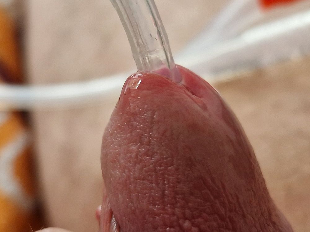 Urethra play and syringe close up photo&#039;s  #8