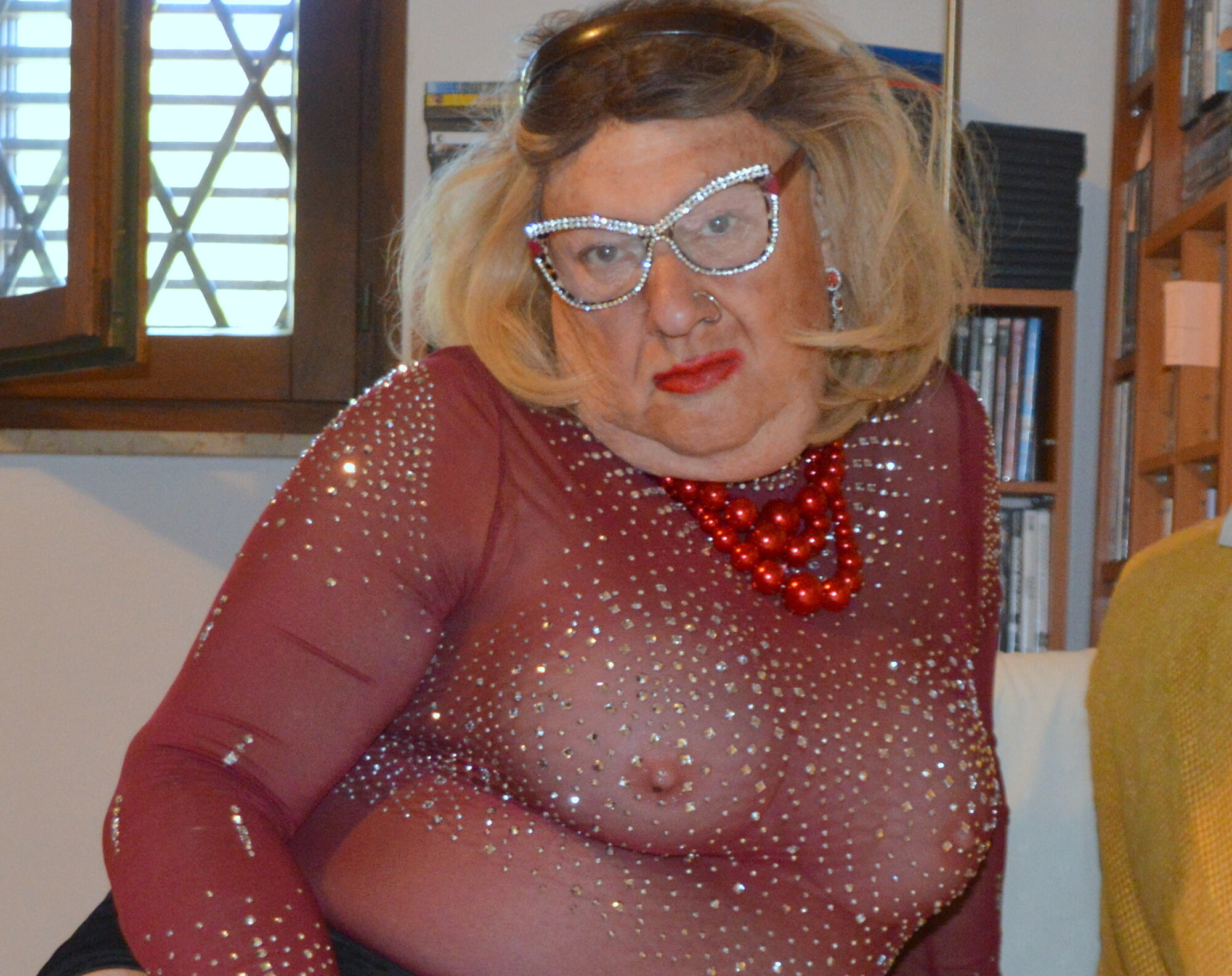 sissy slut with a big breast #37