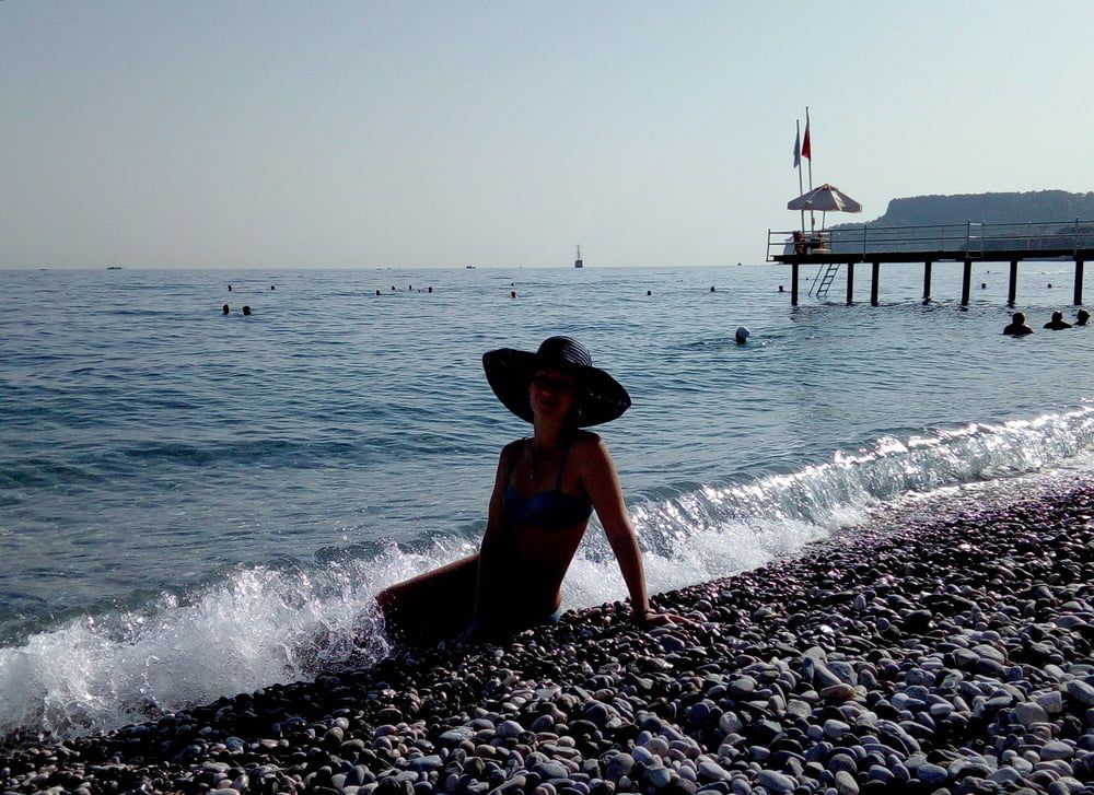 On beach of Alania, Turkey #29