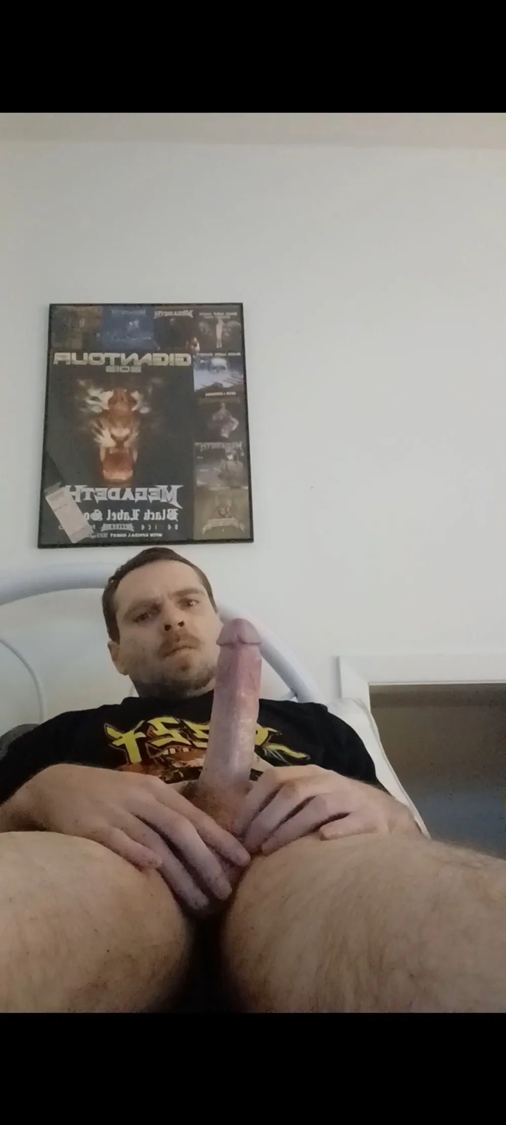 Dumb guy jerking cock of his #15