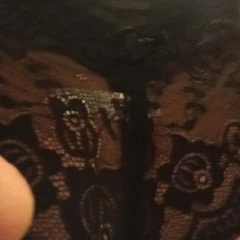 Black panties 