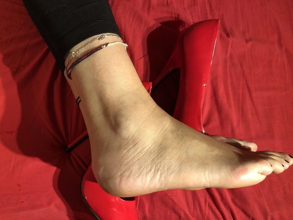 New Red High Heel Pumps #13