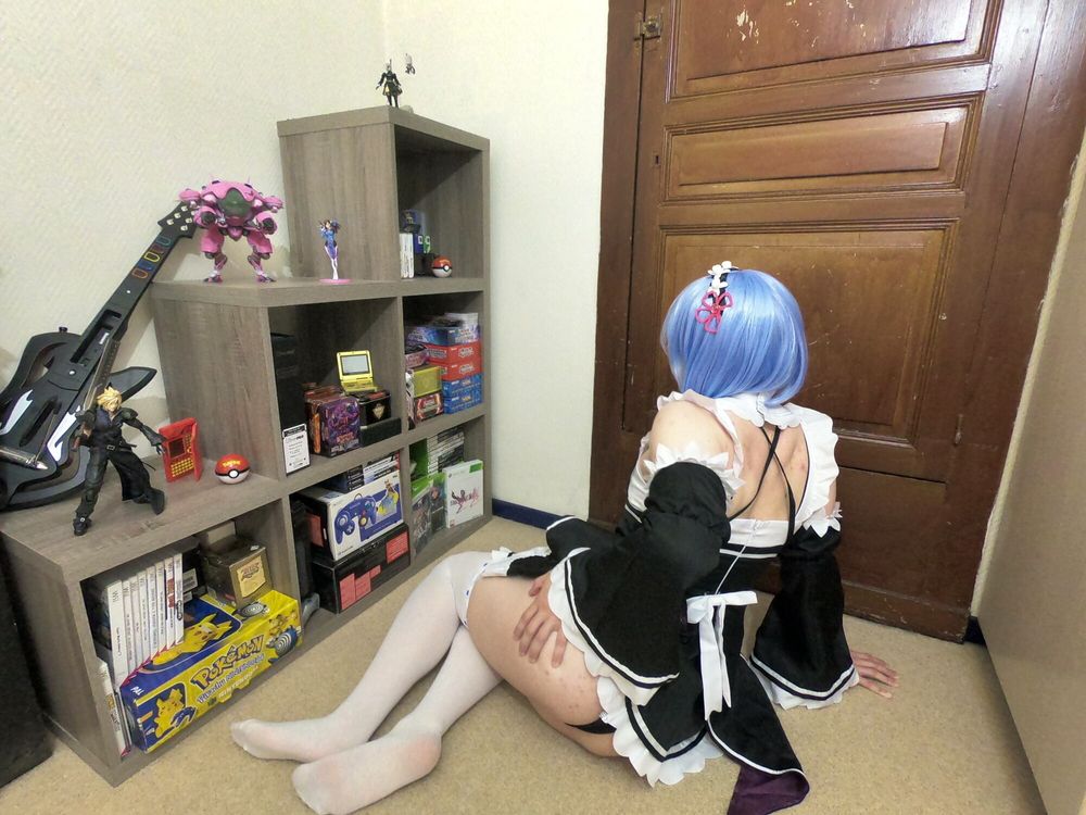 Rem trans cosplay #9