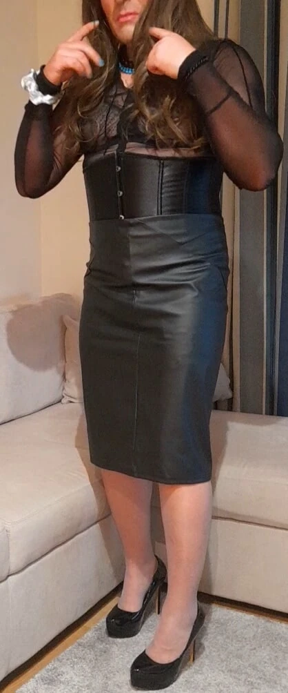 Slutty, Solo Tranny Milf, Trying on Lingerie and Heels. T4MF #6