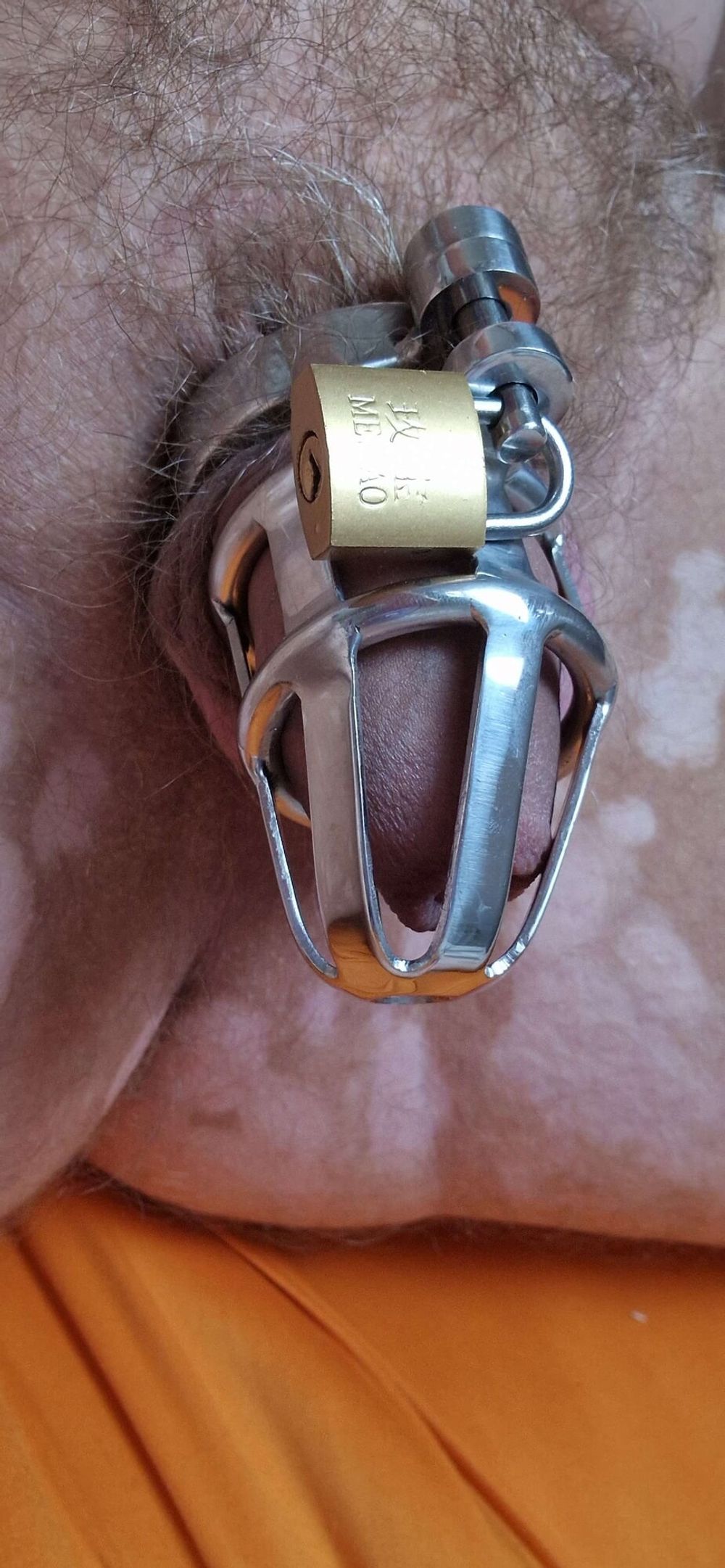 Chastity Cage of Slave JeffKS 