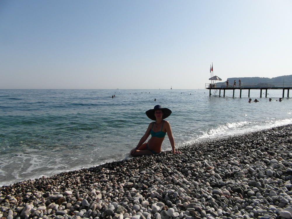 On beach of Alania, Turkey #23