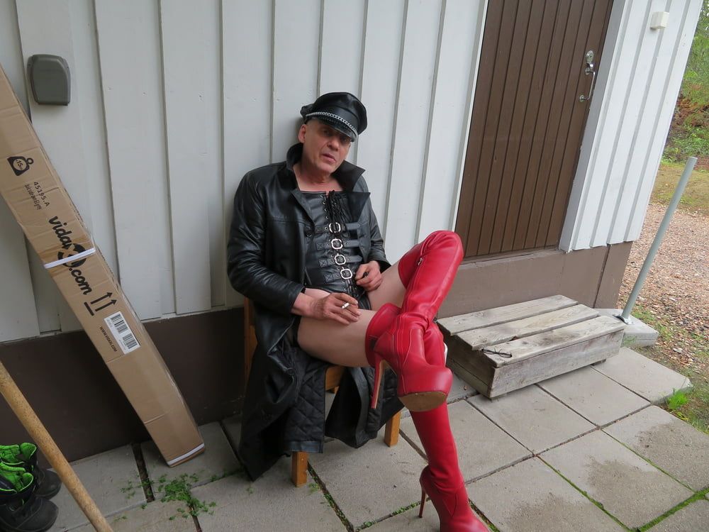 Finnish leather fetish gay Juha Vantanen #5