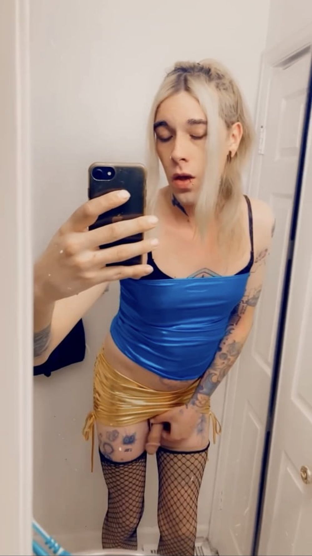 Blue and Yellow Slut #50