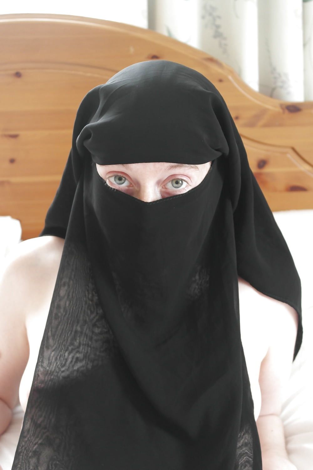 British Wife in Niqab #3