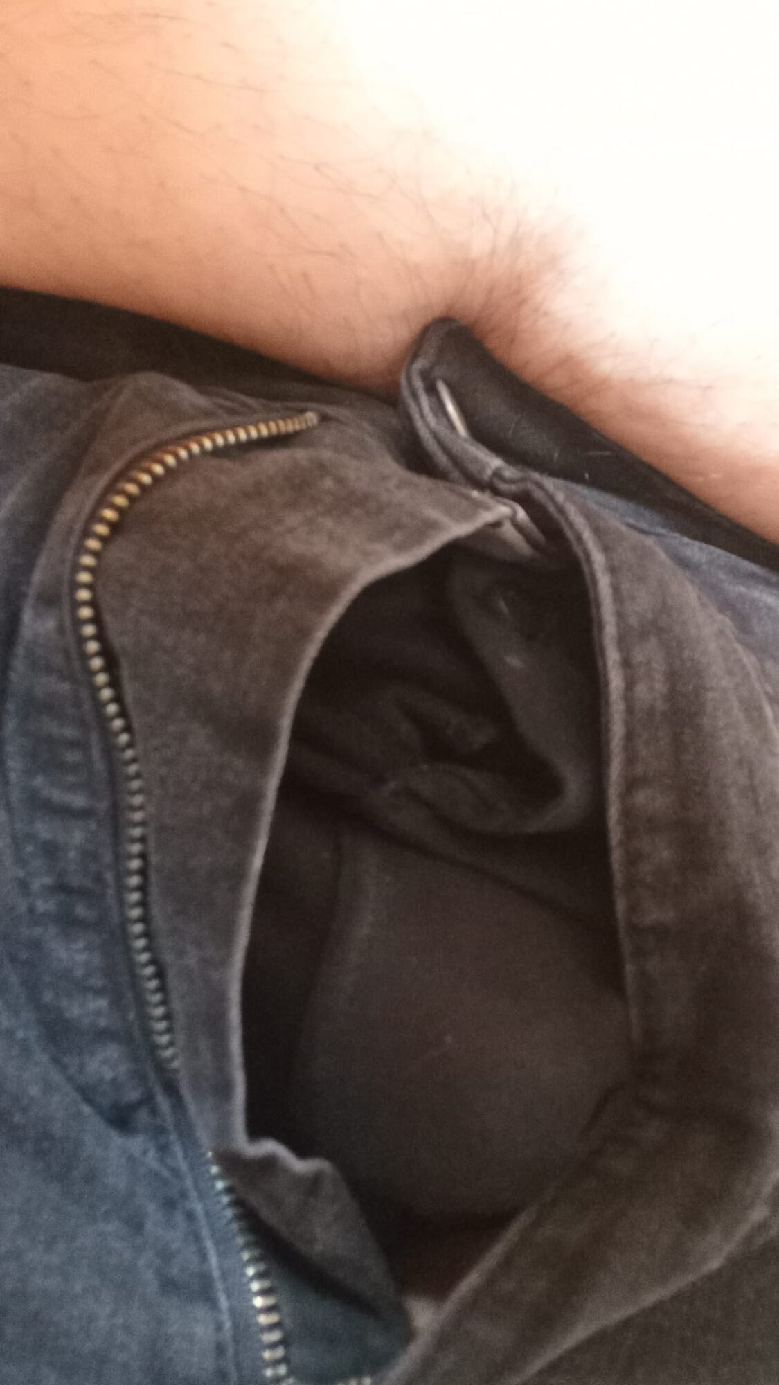 My little Cock in Jeans #4