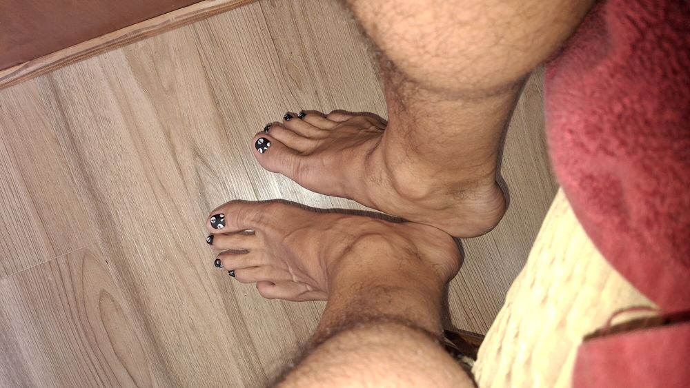 My Pedicured feet #11