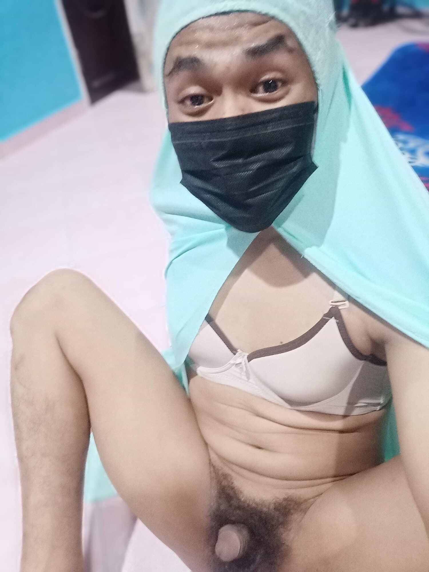 Telekung crossdresser  slave #16