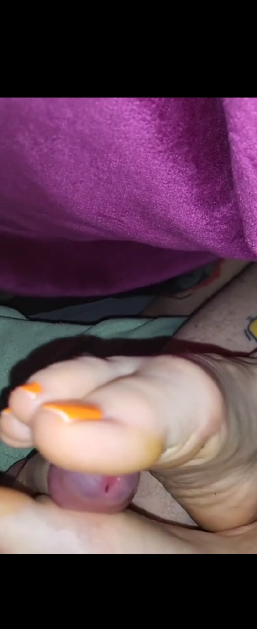 5 days unwashed feet in sneaker footjob  #35