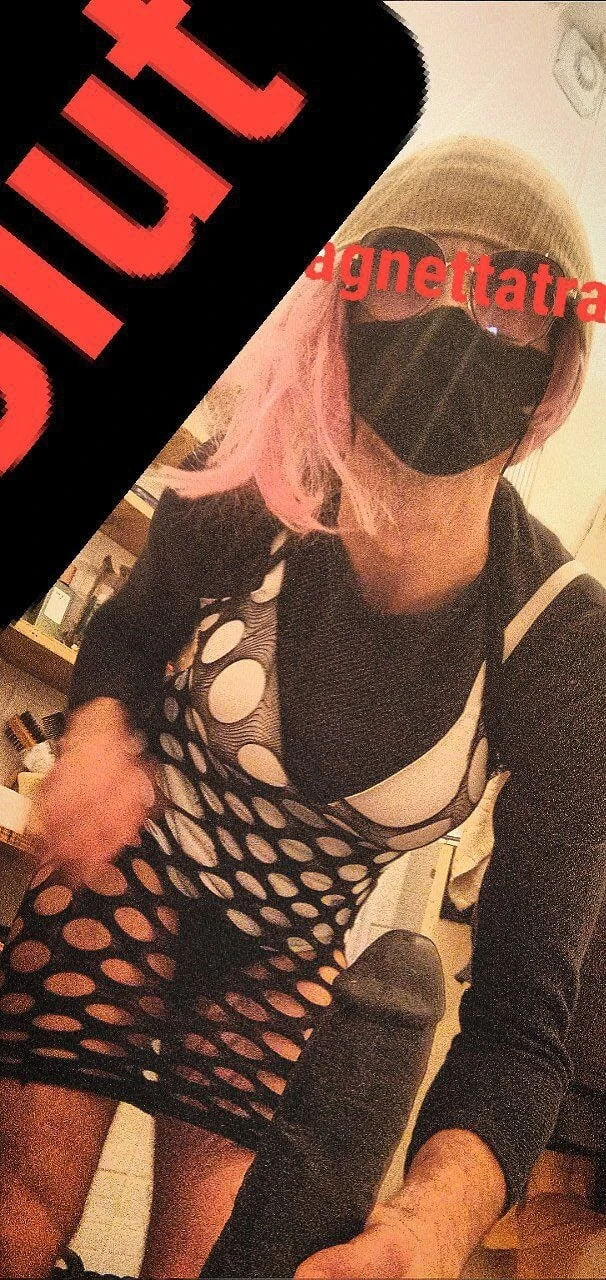 Cagnettatrav slut cunt sissy whore #13