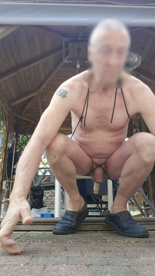 bondage exhibitionist dildo assfucking sexshow cumshot #45