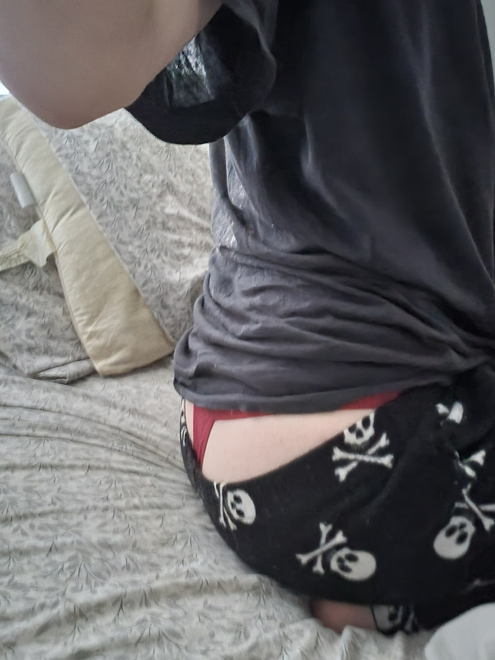 my butthole with my chaste cock #12