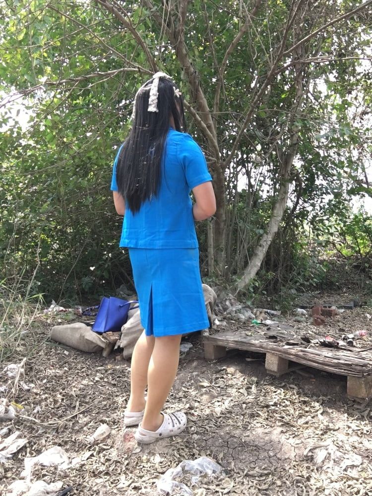 Thai ladyboy teacher Girl scout  #46