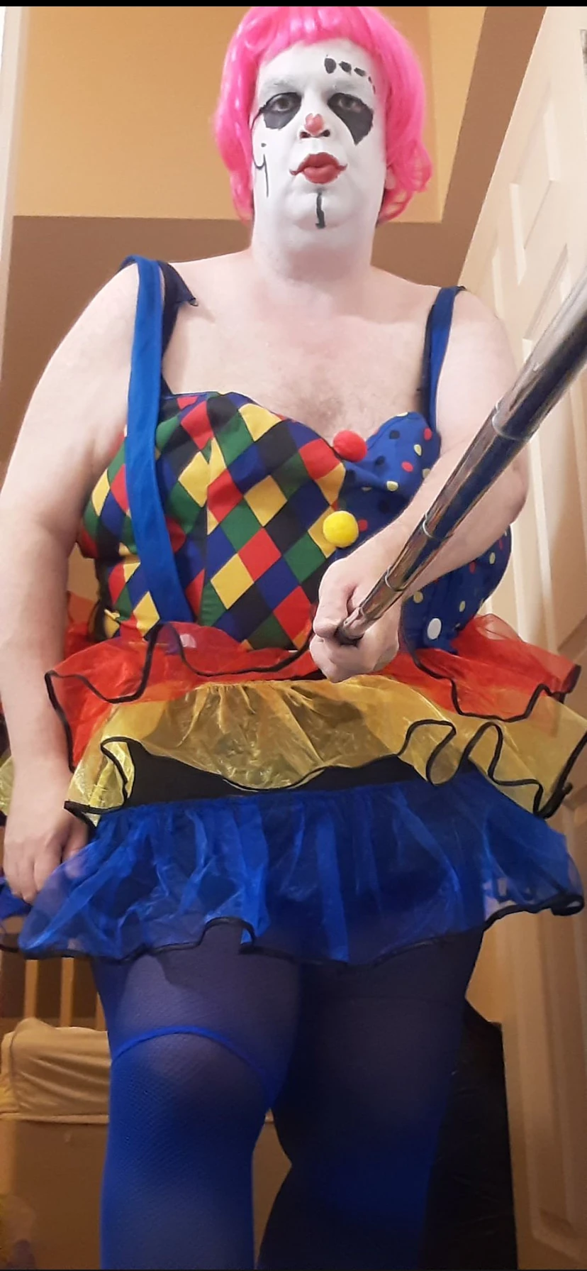 Just a guy dressed as a female clown  #12