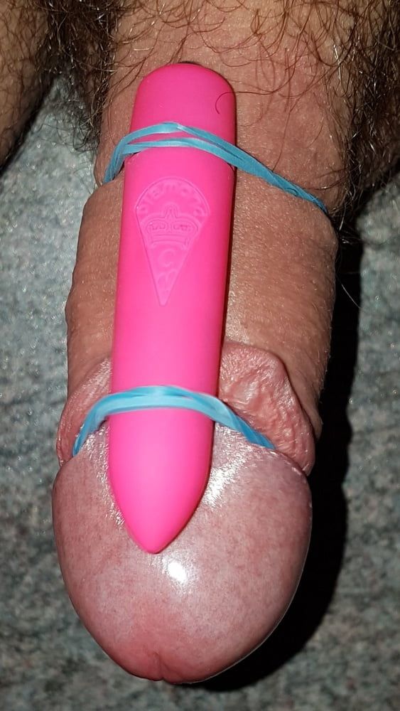 Playing with small vibrator #28