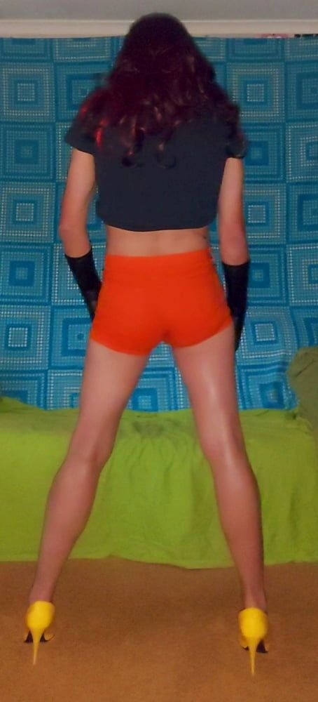 Orange shorts  #16