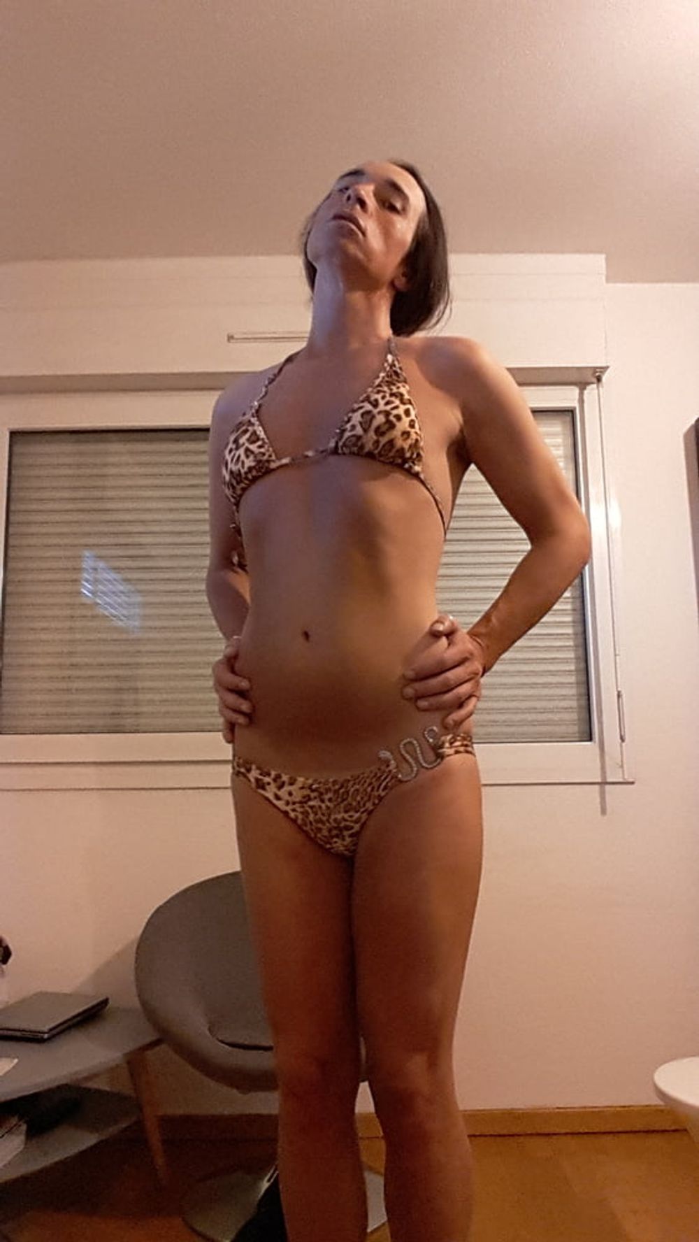 Tygra babe in leopard bikini on summer of 2019. #9